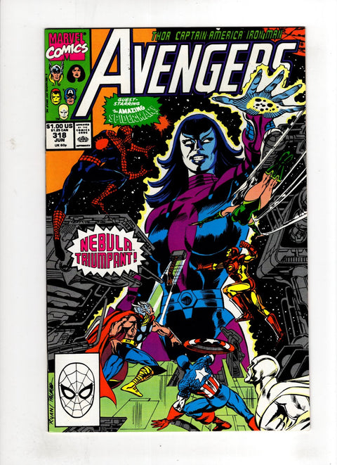 The Avengers, Vol. 1 #318 (1990) Buy & Sell Comics Online Comic Shop Toronto Canada