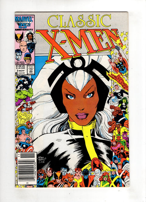 X-Men Classic #3 (1986) Marvel 25th Border Marvel 25th Border Buy & Sell Comics Online Comic Shop Toronto Canada
