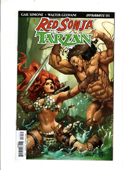 Red Sonja / Tarzan #3 (Cvr C) (2018) Sergio Davila C Sergio Davila Buy & Sell Comics Online Comic Shop Toronto Canada