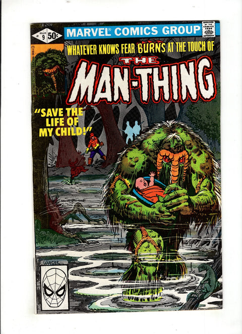 Man-Thing, Vol. 2 #9 (1981) Buy & Sell Comics Online Comic Shop Toronto Canada