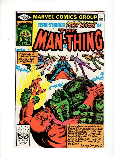 Man-Thing, Vol. 2 #11 (1981) Buy & Sell Comics Online Comic Shop Toronto Canada