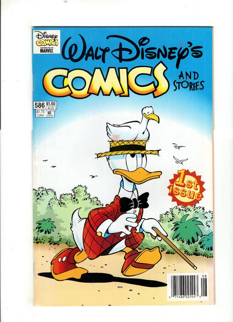 Walt Disney's Comics and Stories #586 (1993) Buy & Sell Comics Online Comic Shop Toronto Canada