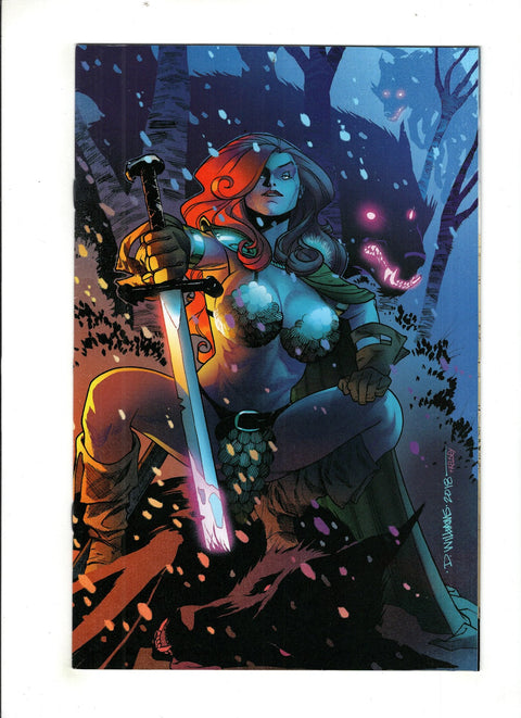 Vampirella / Red Sonja #4 (Cvr G) (2019) Incentive Romero & Bellaire Virgin G Incentive Romero & Bellaire Virgin Buy & Sell Comics Online Comic Shop Toronto Canada