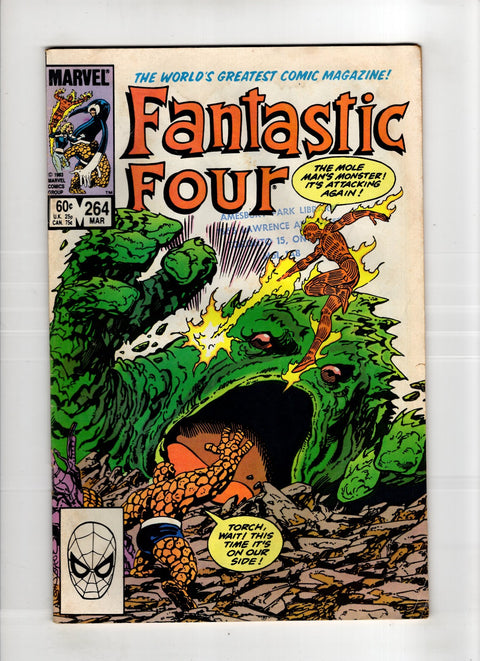 Fantastic Four, Vol. 1 #264 (1984) Stamp on cover Stamp on cover Buy & Sell Comics Online Comic Shop Toronto Canada