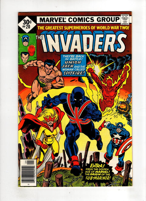 The Invaders, Vol. 1 #20 (1977) Buy & Sell Comics Online Comic Shop Toronto Canada