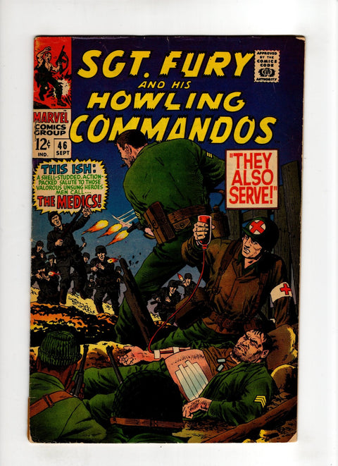 Sgt. Fury and His Howling Commandos #46 (1967) Buy & Sell Comics Online Comic Shop Toronto Canada