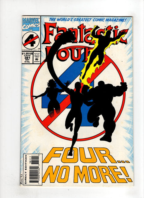 Fantastic Four, Vol. 1 #381 (1993) Buy & Sell Comics Online Comic Shop Toronto Canada