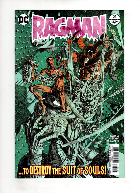 Ragman, Vol. 3 #2 (2017) Buy & Sell Comics Online Comic Shop Toronto Canada