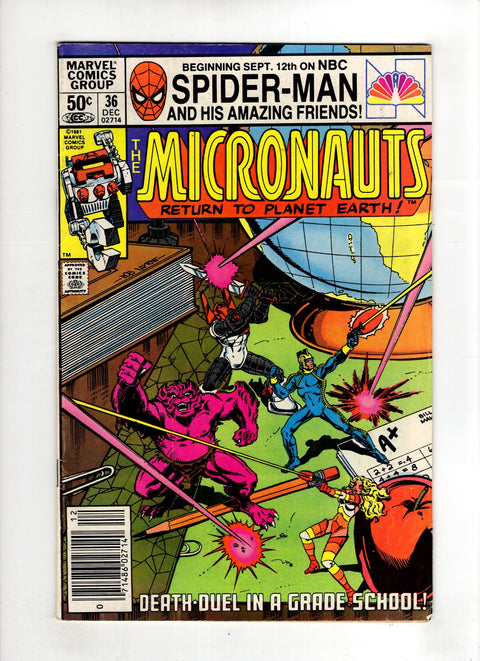 Micronauts, Vol. 1 #36 (1981) Newsstand Edition Newsstand Edition Buy & Sell Comics Online Comic Shop Toronto Canada