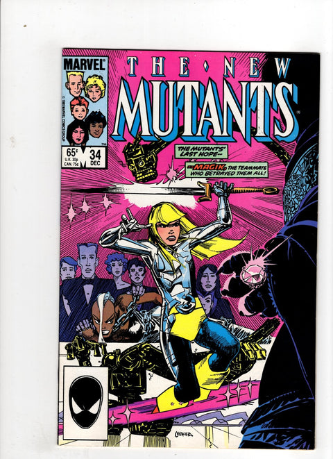 New Mutants, Vol. 1 #34 (1985) Buy & Sell Comics Online Comic Shop Toronto Canada