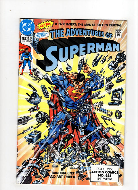 The Adventures of Superman, Vol. 1 #468 (1990) Buy & Sell Comics Online Comic Shop Toronto Canada