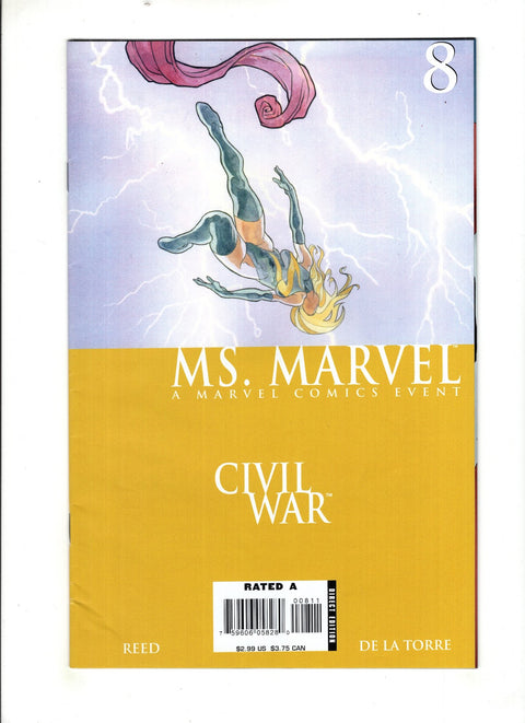 Ms. Marvel, Vol. 2 #8 (Cvr A) (2006) David Mack A David Mack Buy & Sell Comics Online Comic Shop Toronto Canada