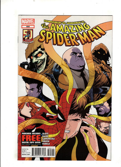 The Amazing Spider-Man, Vol. 2 #695 (Cvr A) (2012) Steve McNiven A Steve McNiven Buy & Sell Comics Online Comic Shop Toronto Canada