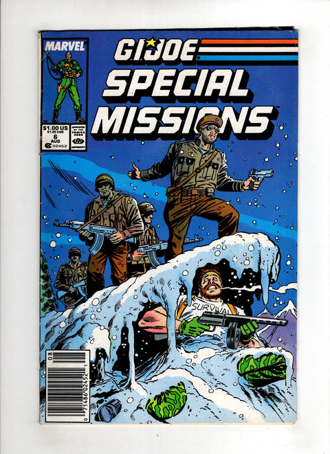 G.I. Joe: Special Missions, Vol. 1 #6 (1987) Newsstand Edition Newsstand Edition Buy & Sell Comics Online Comic Shop Toronto Canada