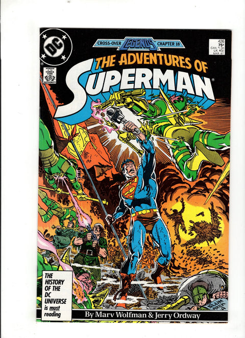 The Adventures of Superman #426 (1986) Buy & Sell Comics Online Comic Shop Toronto Canada