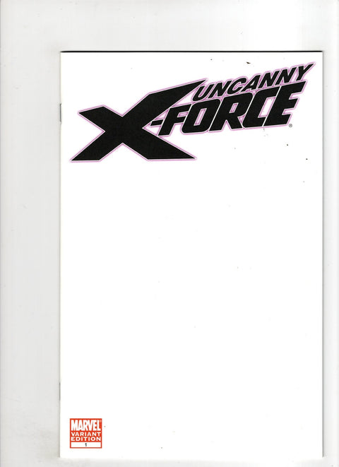 Uncanny X-Force, Vol. 1 #1 (Cvr E) (2010) Debut of the gray X-Force costumes E Blank Variant Buy & Sell Comics Online Comic Shop Toronto Canada