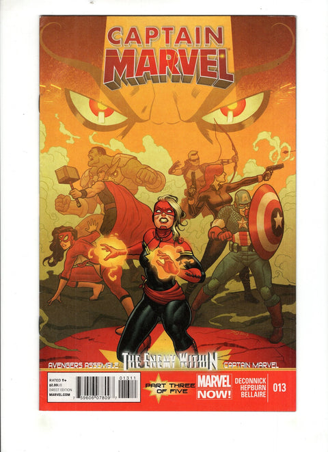 Captain Marvel, Vol. 8 #13 (Cvr A) (2013) Joe Quinones A Joe Quinones Buy & Sell Comics Online Comic Shop Toronto Canada