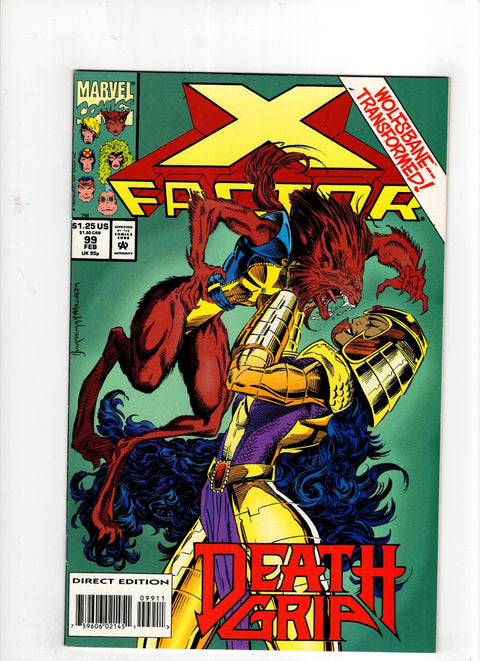 X-Factor, Vol. 1 #99 (1993) Buy & Sell Comics Online Comic Shop Toronto Canada