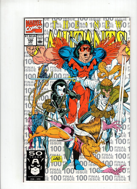 New Mutants, Vol. 1 #100 (1991) 2nd Printing 2nd Printing Buy & Sell Comics Online Comic Shop Toronto Canada