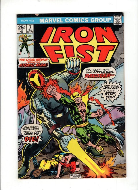 Iron Fist, Vol. 1 #3 (1976) Buy & Sell Comics Online Comic Shop Toronto Canada