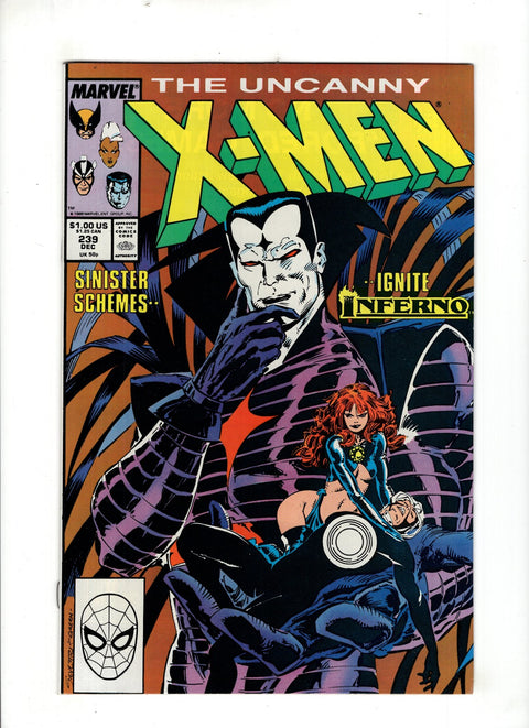 Uncanny X-Men, Vol. 1 #239 (1988) 1st Cover Mr. Sinister 1st Cover Mr. Sinister Buy & Sell Comics Online Comic Shop Toronto Canada
