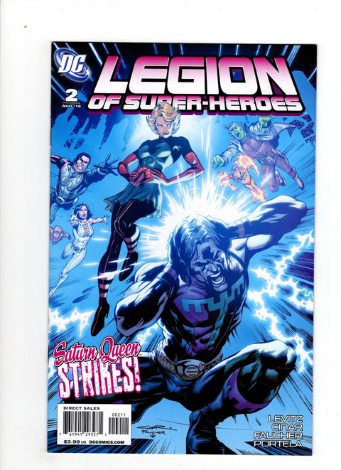 Legion of Super-Heroes, Vol. 6 #2 (Cvr A) (2010) Yildiray Cinar & Wayne Faucher A Yildiray Cinar & Wayne Faucher Buy & Sell Comics Online Comic Shop Toronto Canada
