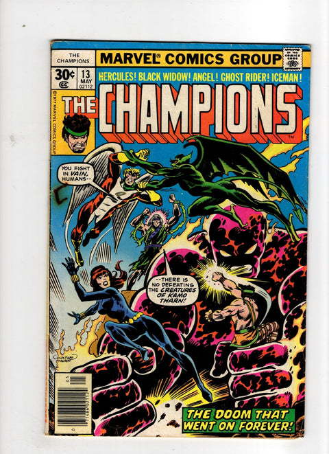 Champions, Vol. 1 (Marvel) #13 (1977) Buy & Sell Comics Online Comic Shop Toronto Canada