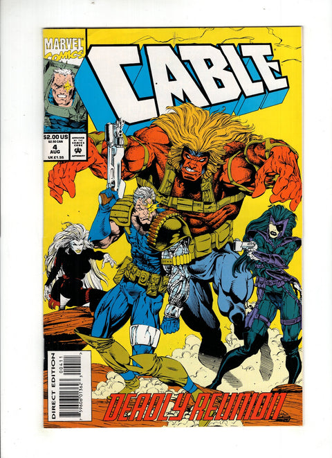 Cable, Vol. 1 #4 (Cvr A) (1993) A Buy & Sell Comics Online Comic Shop Toronto Canada