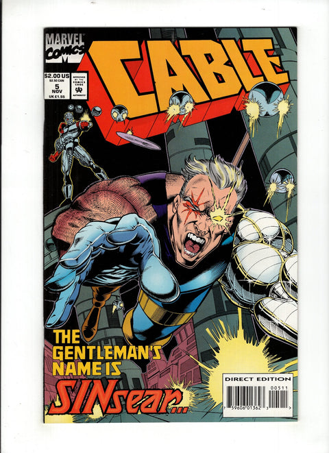 Cable, Vol. 1 #5 (Cvr A) (1993) A Buy & Sell Comics Online Comic Shop Toronto Canada