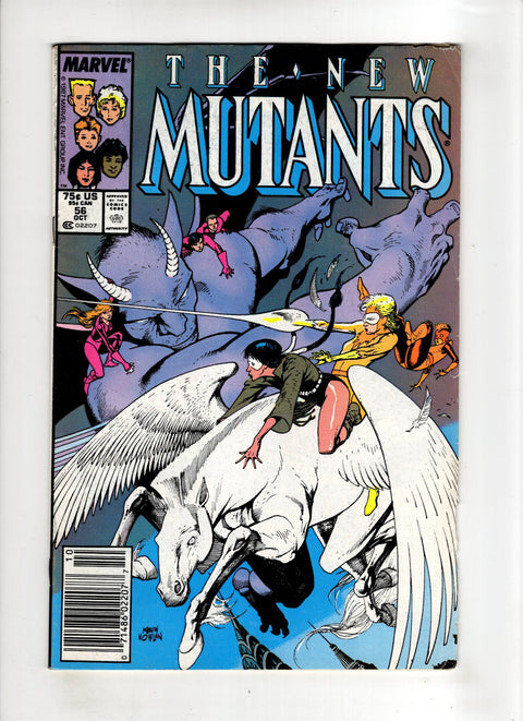 New Mutants, Vol. 1 #56 (1987) Newsstand Edition Newsstand Edition Buy & Sell Comics Online Comic Shop Toronto Canada