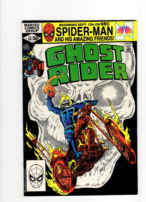 Ghost Rider, Vol. 1 #63 (1981) Buy & Sell Comics Online Comic Shop Toronto Canada