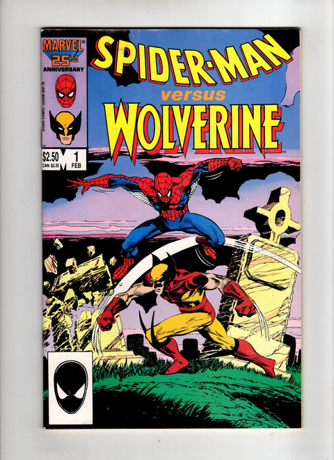 Spider-Man vs. Wolverine, Vol. 1 #1 (1986) Buy & Sell Comics Online Comic Shop Toronto Canada