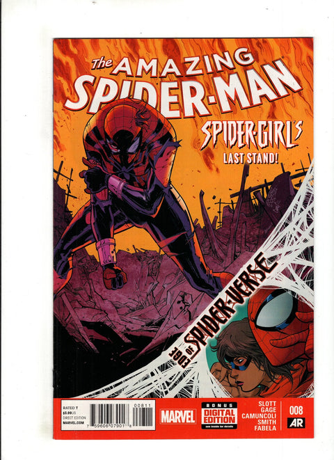 The Amazing Spider-Man, Vol. 3 #8 (Cvr A) (2014) Giuseppe Camuncoli A Giuseppe Camuncoli Buy & Sell Comics Online Comic Shop Toronto Canada