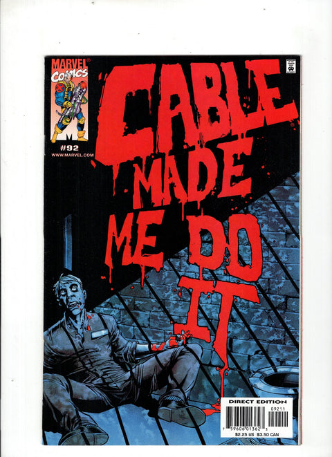 Cable, Vol. 1 #92 (2001) Buy & Sell Comics Online Comic Shop Toronto Canada
