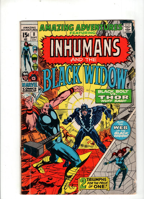 Amazing Adventures, Vol. 2 #8 (1971) Buy & Sell Comics Online Comic Shop Toronto Canada