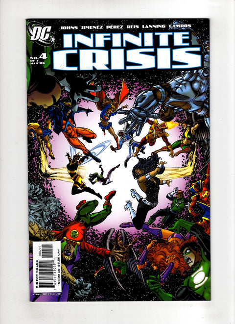 Infinite Crisis #4 (Cvr B) (2006) George Pérez Variant B George Pérez Variant Buy & Sell Comics Online Comic Shop Toronto Canada