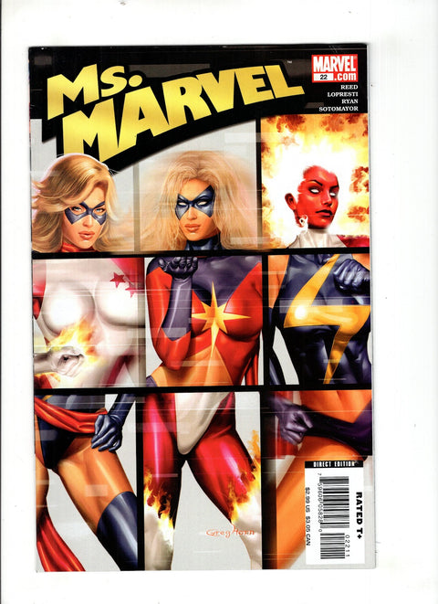 Ms. Marvel, Vol. 2 #22 (Cvr A) (2007) Greg Horn A Greg Horn Buy & Sell Comics Online Comic Shop Toronto Canada