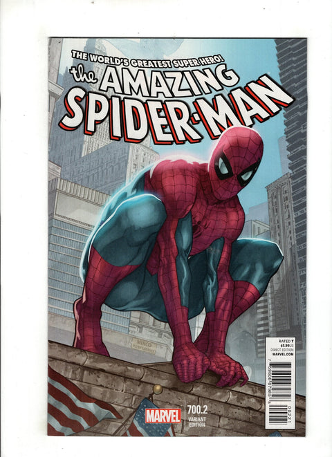 The Amazing Spider-Man, Vol. 2 #700.1 (Cvr B) (2013) Mirco Pierfederici Variant B Mirco Pierfederici Variant Buy & Sell Comics Online Comic Shop Toronto Canada