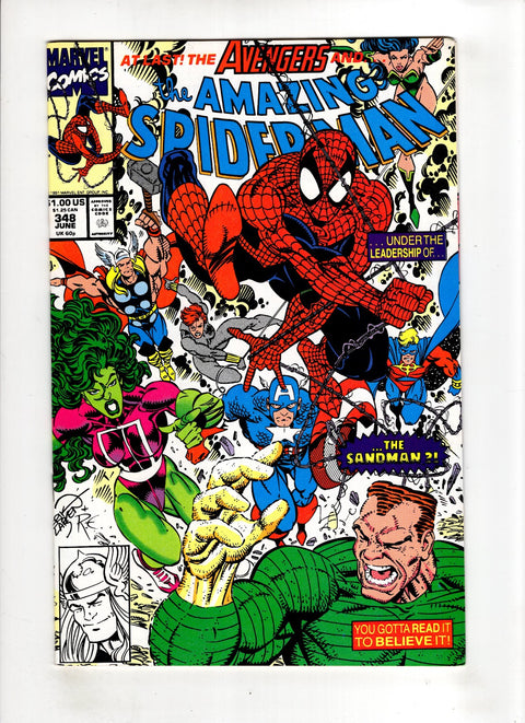 The Amazing Spider-Man, Vol. 1 #348 (1991) Buy & Sell Comics Online Comic Shop Toronto Canada