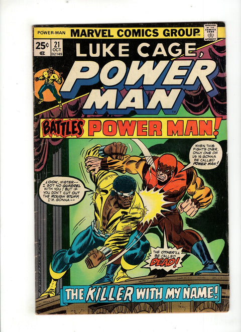 Power Man #21 (1974) Buy & Sell Comics Online Comic Shop Toronto Canada
