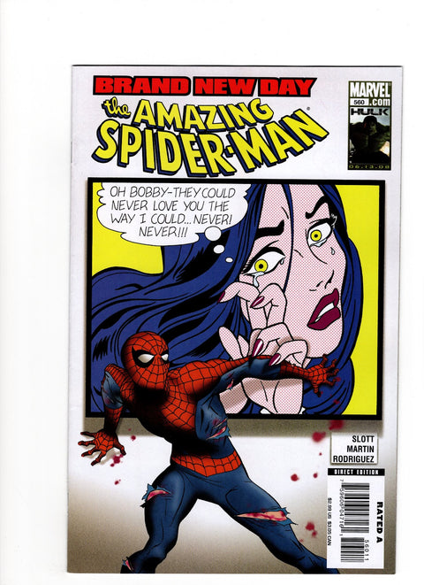 The Amazing Spider-Man, Vol. 2 #560 (Cvr A) (2008) Marcos Martín A Marcos Martín Buy & Sell Comics Online Comic Shop Toronto Canada