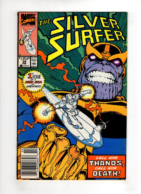 Silver Surfer, Vol. 3 #34 (1989) Newsstand Edition Newsstand Edition Buy & Sell Comics Online Comic Shop Toronto Canada