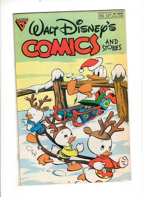 Walt Disney's Comics and Stories #537 (1989) Buy & Sell Comics Online Comic Shop Toronto Canada