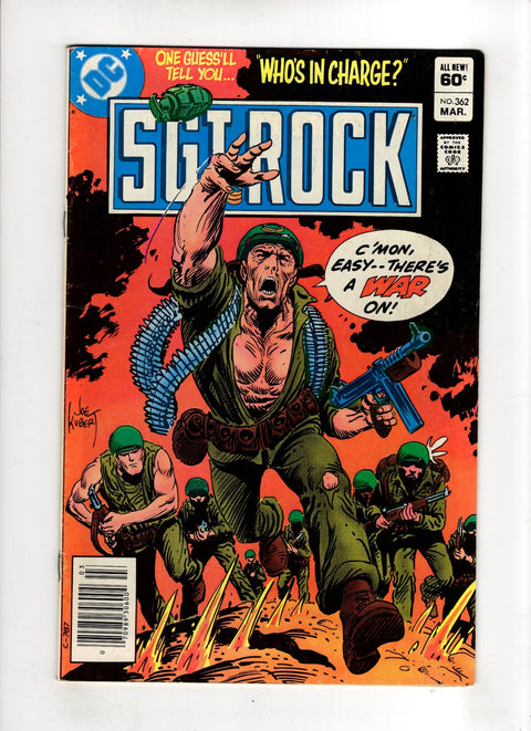 Sgt. Rock, Vol. 1 #362 (1982) Newsstand Edition Newsstand Edition Buy & Sell Comics Online Comic Shop Toronto Canada