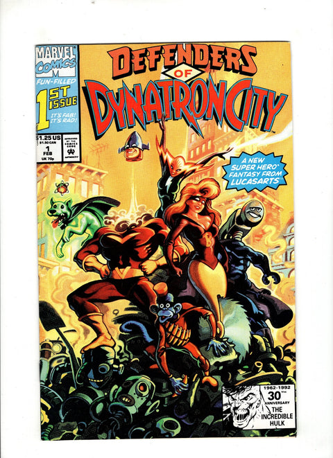 Defenders of Dynatron City #1 (1992) Buy & Sell Comics Online Comic Shop Toronto Canada