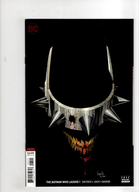 The Batman Who Laughs (2018) #1 (Cvr B) (2018) Greg Capullo Variant B Greg Capullo Variant Buy & Sell Comics Online Comic Shop Toronto Canada