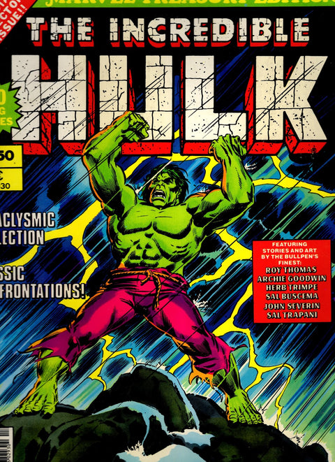 Marvel Treasury Edition #17 (1978) The Incredible Hulk The Incredible Hulk Buy & Sell Comics Online Comic Shop Toronto Canada