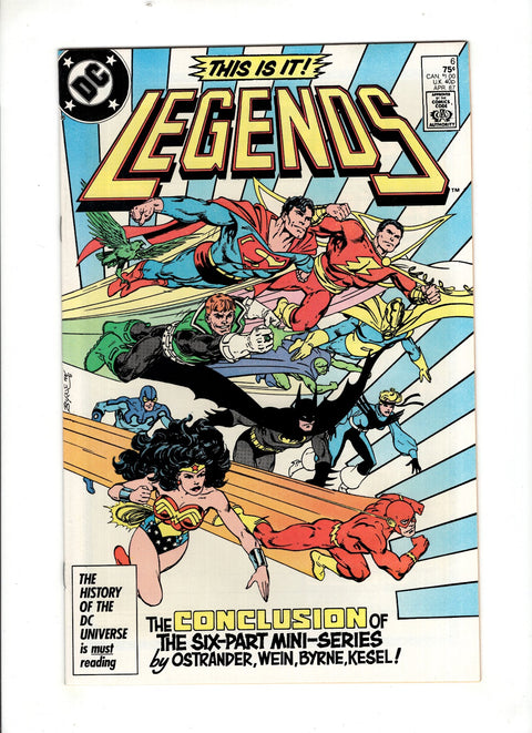 Legends #6 (1987) Buy & Sell Comics Online Comic Shop Toronto Canada