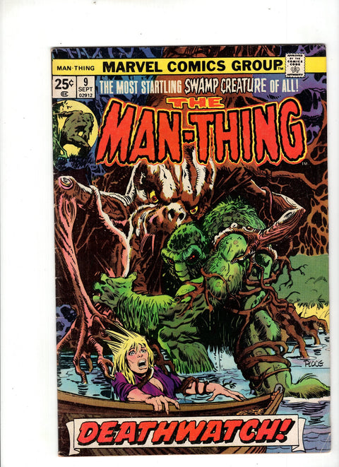 Man-Thing, Vol. 1 #9 (1974) Buy & Sell Comics Online Comic Shop Toronto Canada