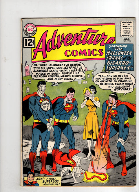 Adventure Comics, Vol. 1 #294 (1962) Buy & Sell Comics Online Comic Shop Toronto Canada